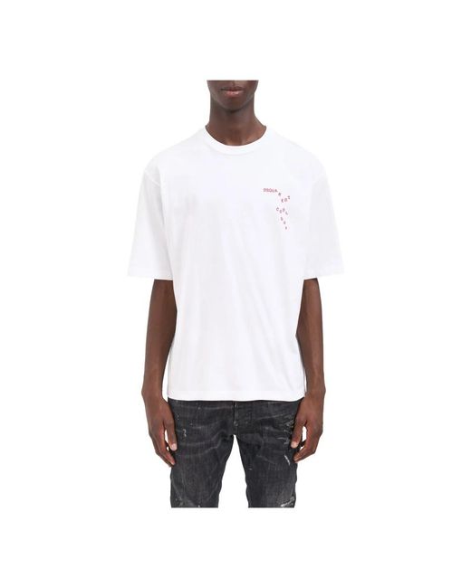 DSquared² White T-Shirts for men