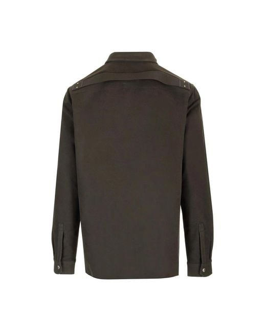 Rick Owens Black Light Jackets for men