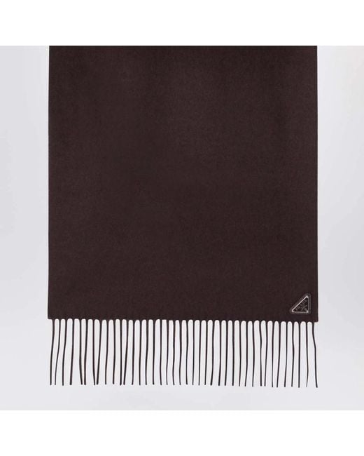 Winter Scarves Prada de hombre de color Brown