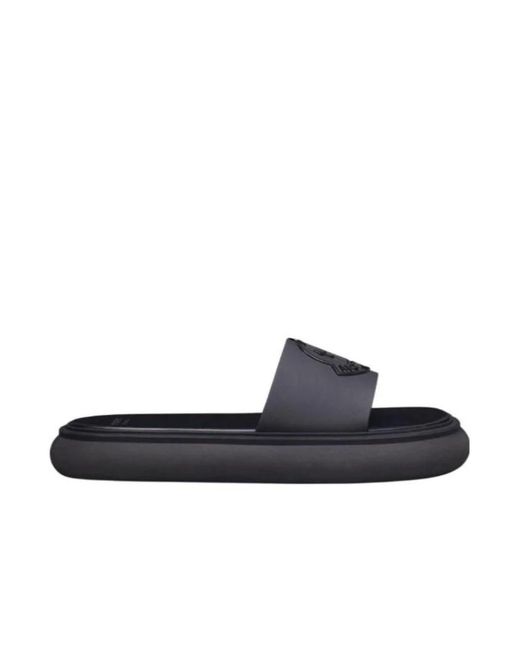 Moncler Clack Slider in Black für Herren