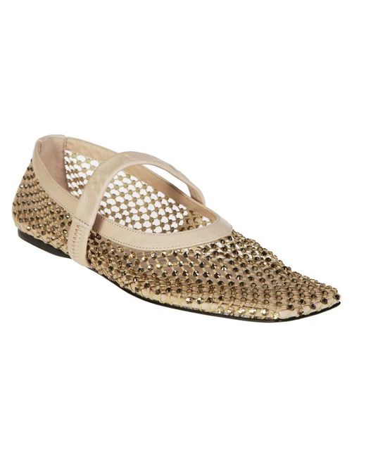 Marni Natural Klassische Mary Jane Schuhe Für Frauen