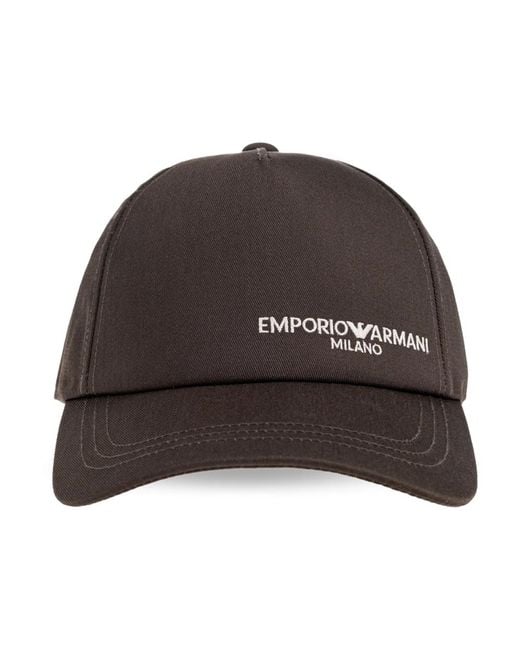 Caps di Emporio Armani in Brown da Uomo