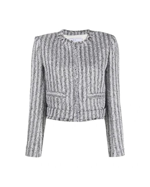 IRO Gray Tweed Jackets