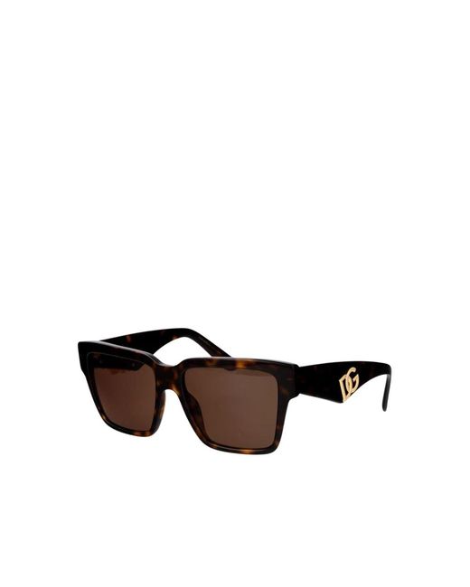 Sunglasses Dolce & Gabbana en coloris Brown
