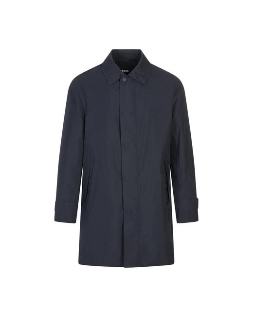 Single-Breasted Coats HUGO de hombre de color Blue