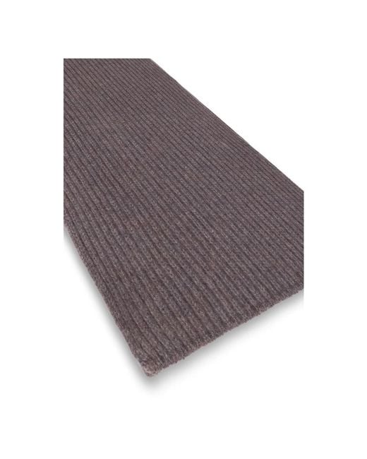 Malo Brown Winter Scarves for men