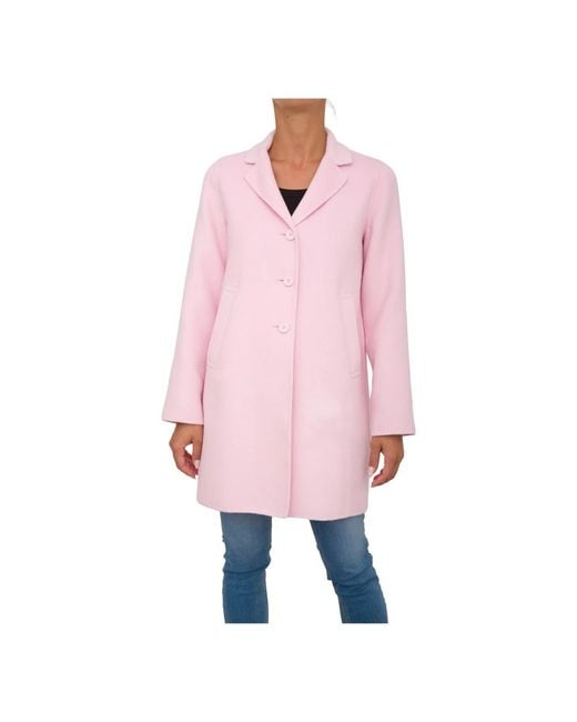 Marella Single-Breasted Coats in het Pink