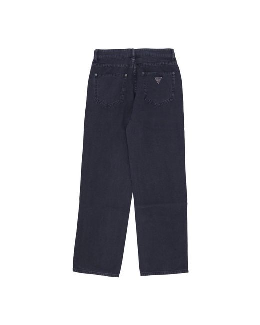 Guess Blue Straight Fit Jeans for men