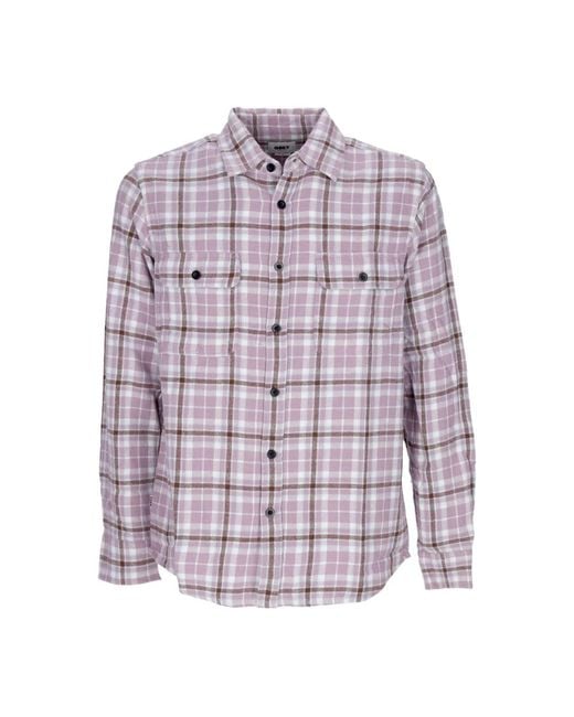 Obey Purple Casual Shirts for men