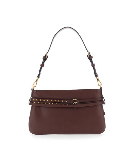 Pinko Purple Shoulder Bags