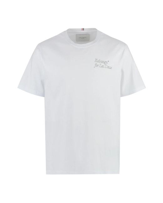 T-Shirts Les Deux de hombre de color White