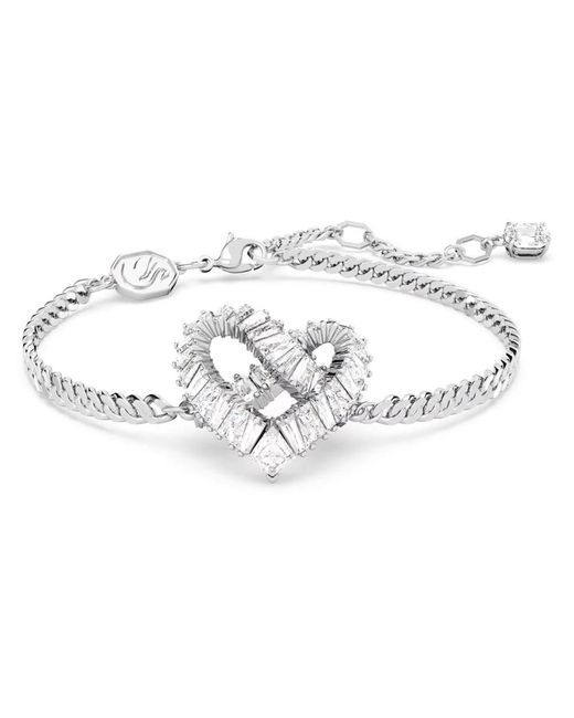 Pulsera matrix Swarovski de color Metallic