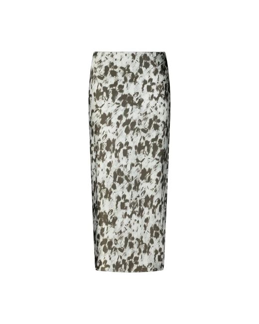 Samsøe & Samsøe Maxi Skirts in het Gray