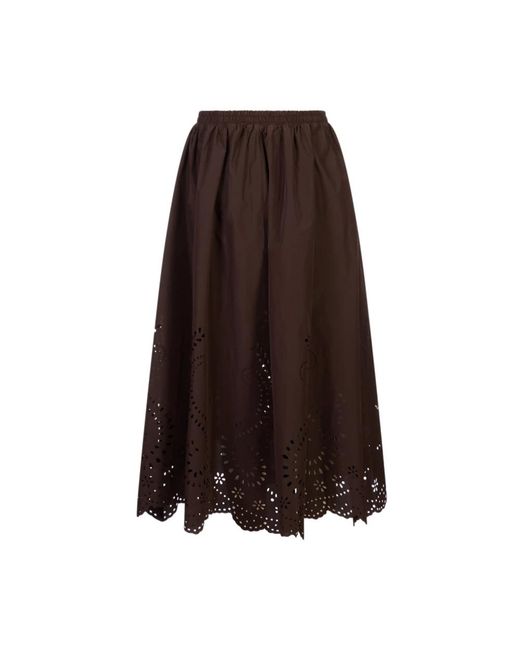 MEIMEIJ Brown Midi Skirts
