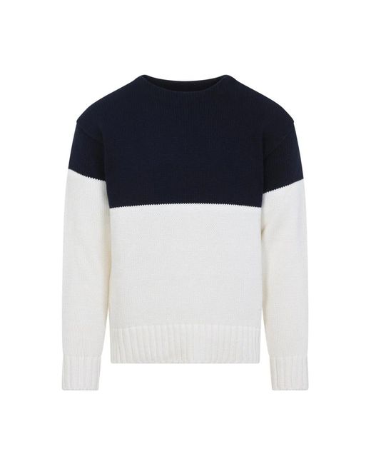 Ralph Lauren Blue Round-Neck Knitwear for men