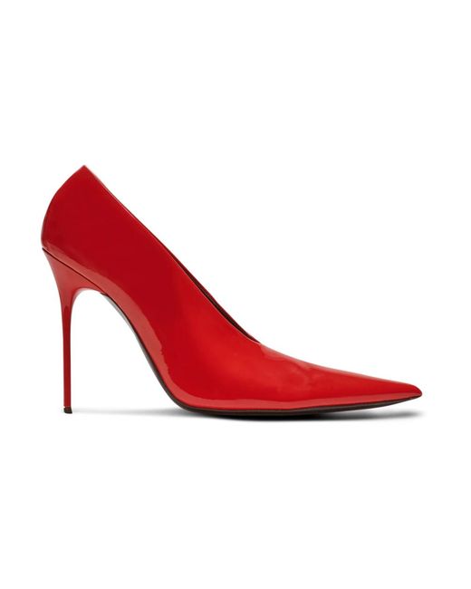 Clara zapatos de charol Balmain de color Red