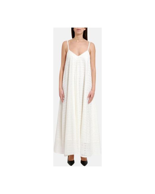 Cruna Maxi Jurk in het White