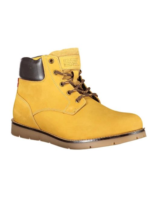 Levi's Lace-Up Boots in het Yellow voor heren