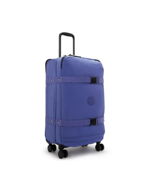 Kipling Koffers ,Blauw ,Spontane Trolley Met 4 Wielen in het Blue