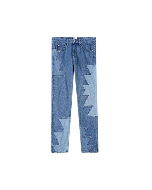 Isabel Marant Blue Straight Fit Jeans for men