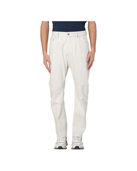 Slim-Fit Trousers DSquared² pour homme en coloris Gray