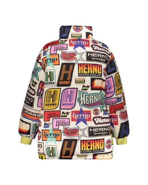 Herno Green Down Jackets