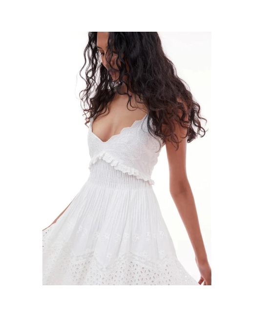 Dresses > day dresses > short dresses LoveShackFancy en coloris White