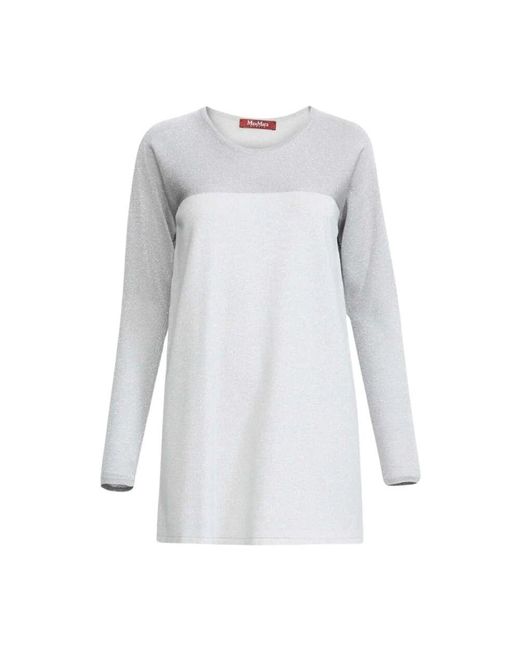 Max Mara Blue Stilvoller Agio Pullover