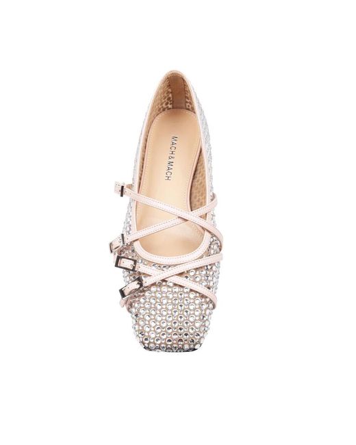 Ballerinas di Mach & Mach in Pink