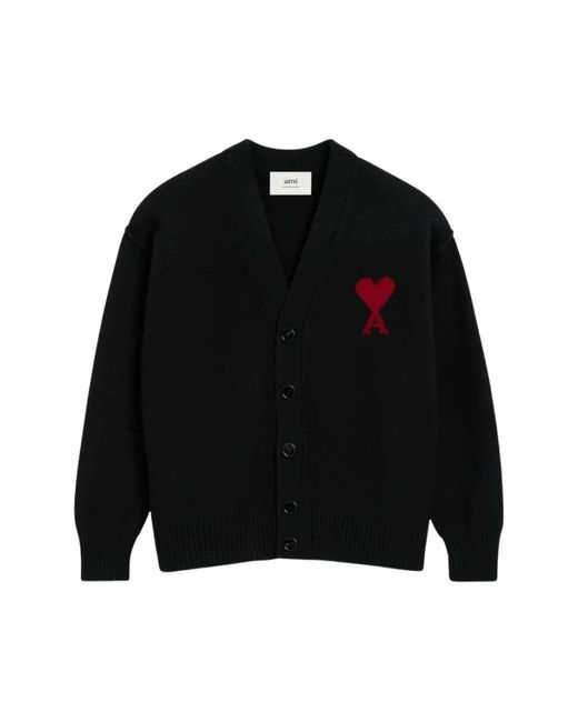 AMI Contrasterende Vest in het Black