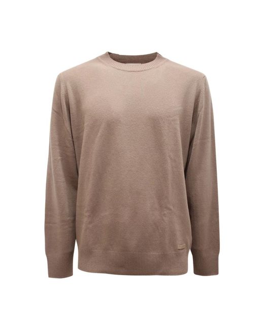 Brooksfield Wollpullover Made in Brown für Herren