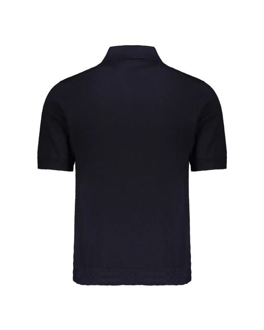 Burberry Blue Polo Shirts for men