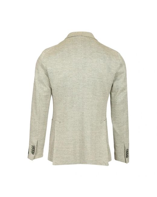 Tagliatore Single-Breasted Blazer in het Green voor heren