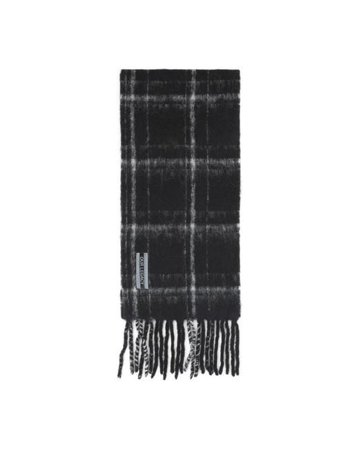 Our Legacy Black Winter Scarves for men
