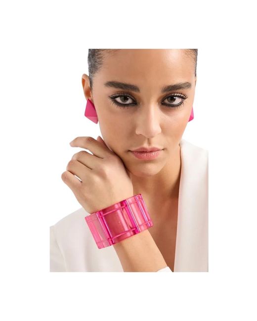Emporio Armani Pink Stilvolles armband für trendigen look