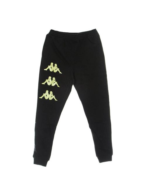 Kappa Black Sweatpants for men
