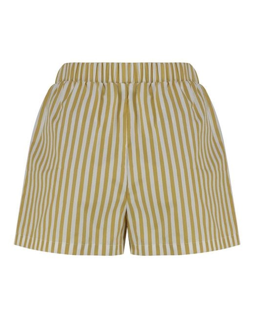 Short Shorts Elisabetta Franchi de color Natural