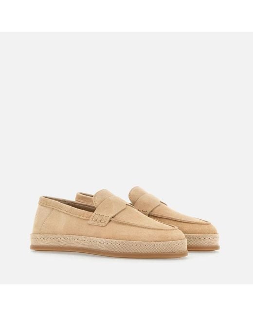 Hogan Natural Loafers