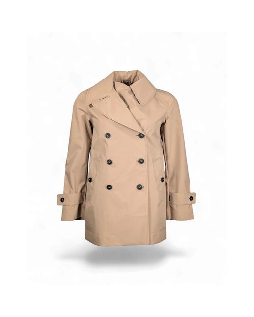 Save The Duck Sofi Trench in het Natural