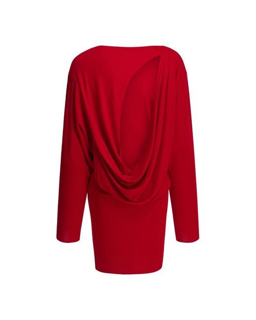 Jacquemus Kleedjes ,Rood ,Mistral Dress in het Red