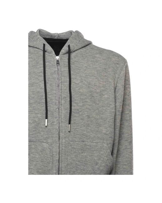 Giuliano Galiano Gray Zip-Throughs for men