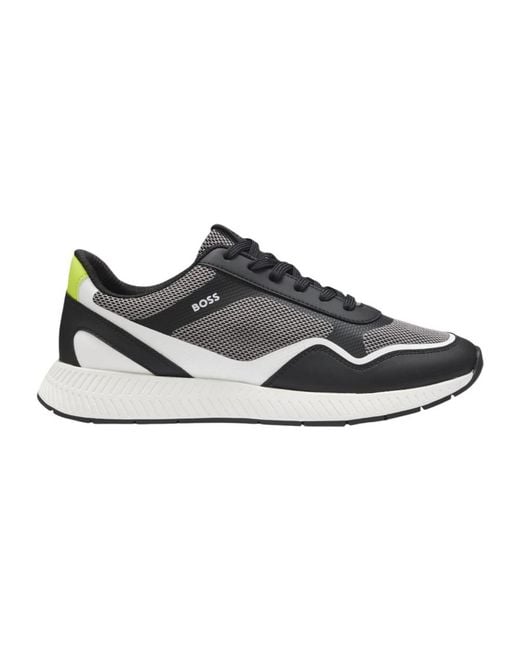 Boss Titanium Runn Methal in Black für Herren