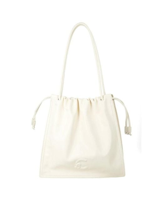 Coccinelle White Bucket Bags