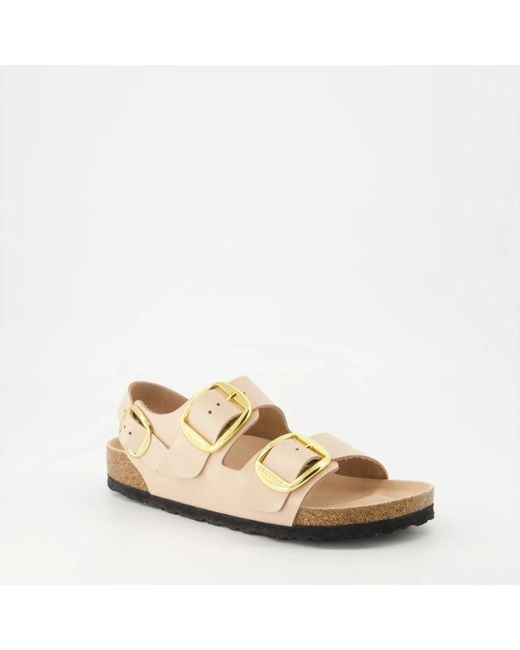 Birkenstock Natural Sliders
