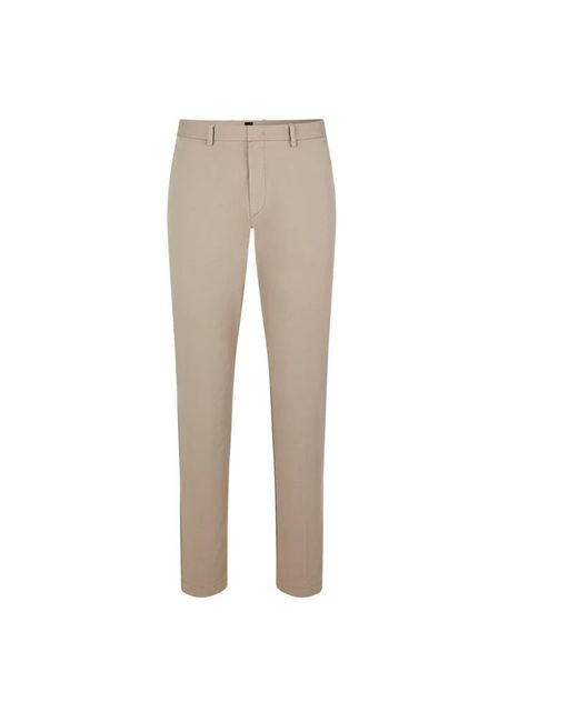 Boss Natural Suit Trousers for men