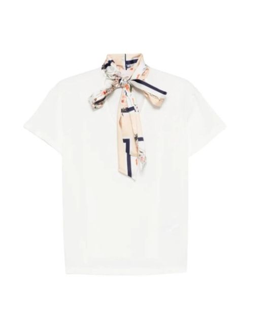 Liu Jo Blooming Blouse in het White