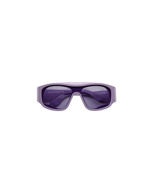 Sunglasses Retrosuperfuture de hombre de color Purple