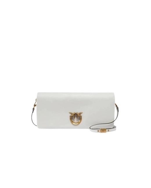 Pinko White Cross Body Bags