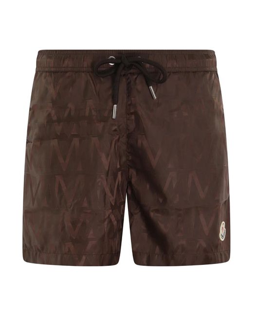 Moncler Brown Beachwear for men