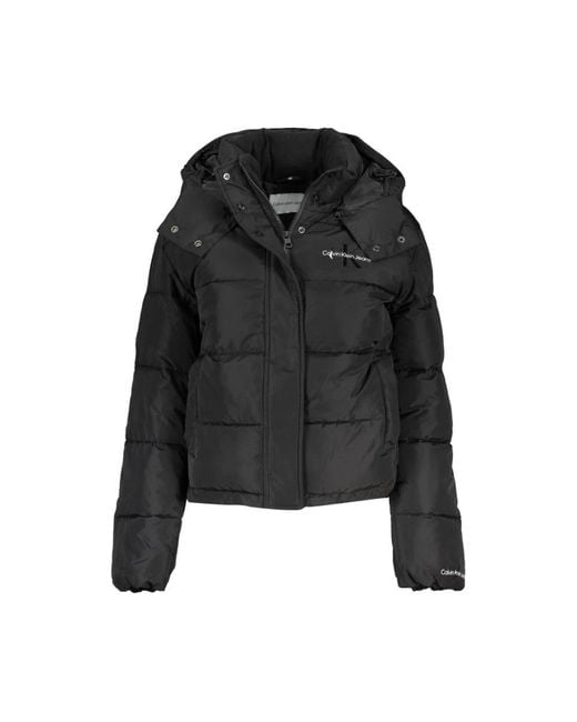 Calvin Klein Black Winter Jackets for men